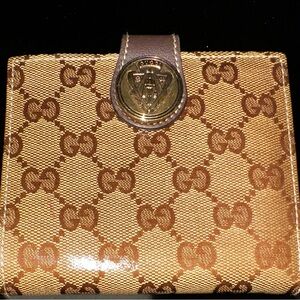 Gucci Brown Monogram Wallet